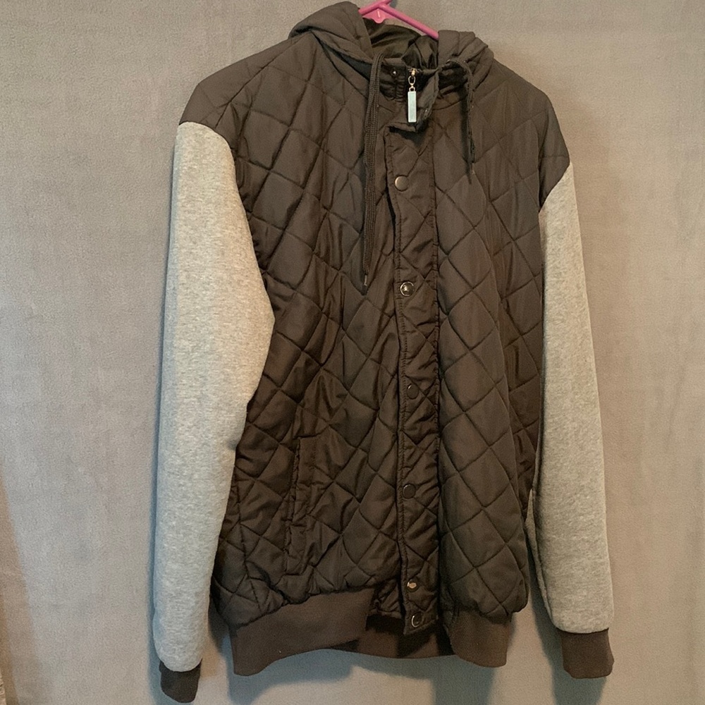 Black and grey jacket by ring of fire